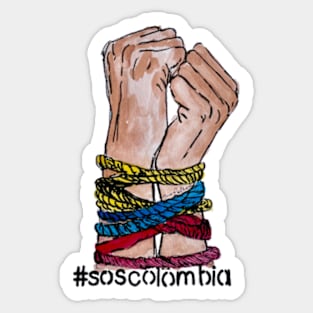 #soscolombia Sticker